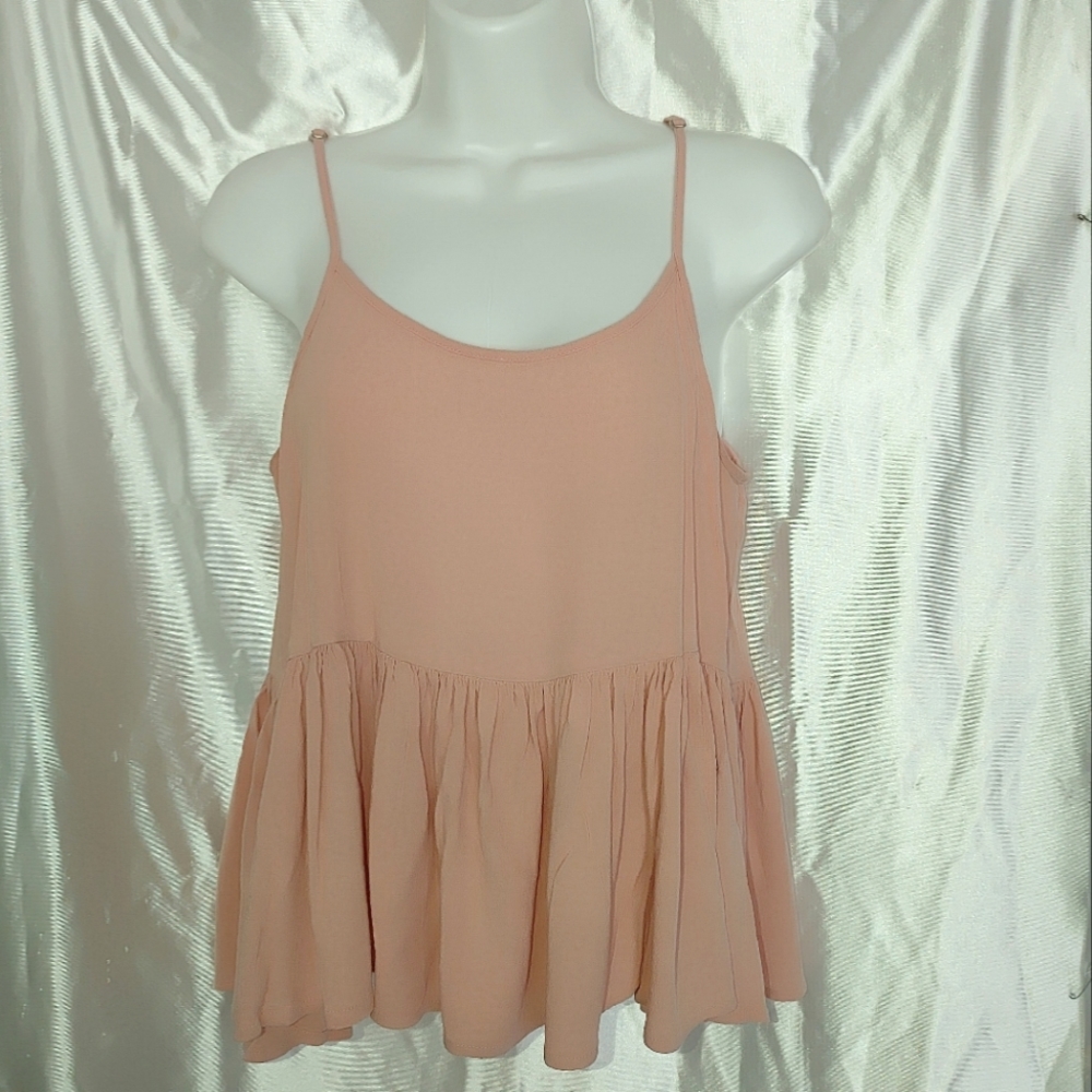 Forever 21 baby doll spaghetti strap cami M - Picture 1 of 4